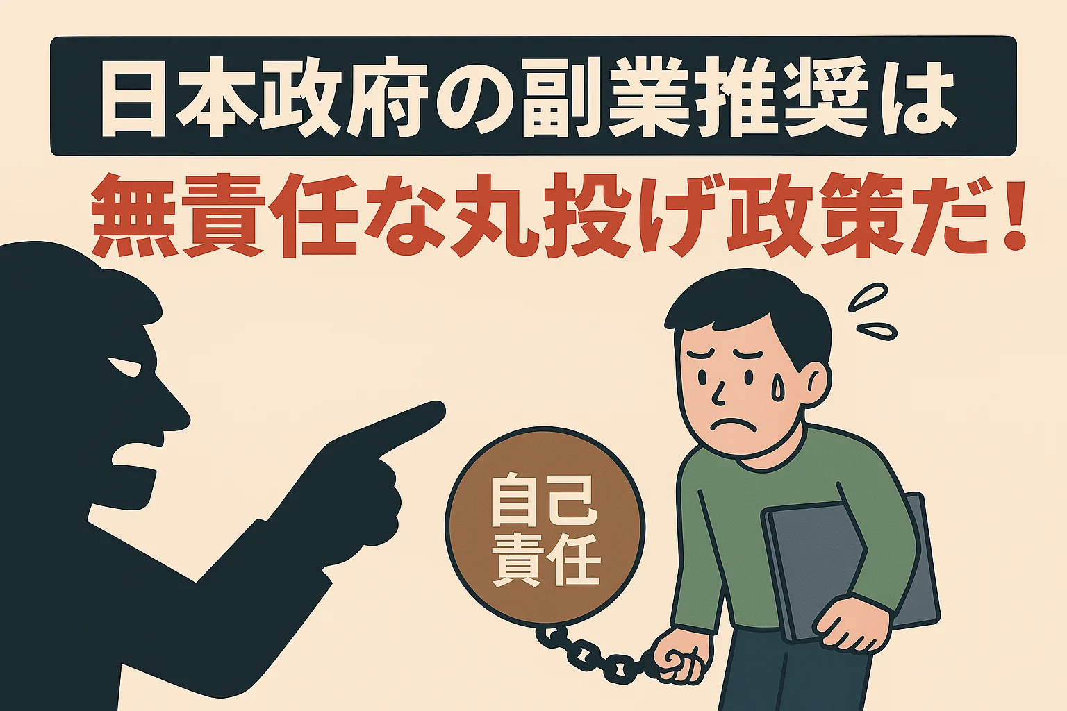 日本政府の「副業推奨」は無責任な丸投げ政策！財源が無いと言い続ける自民党の海外バラマキ！重税と物価高を労働者に押し付けたリスクと闇