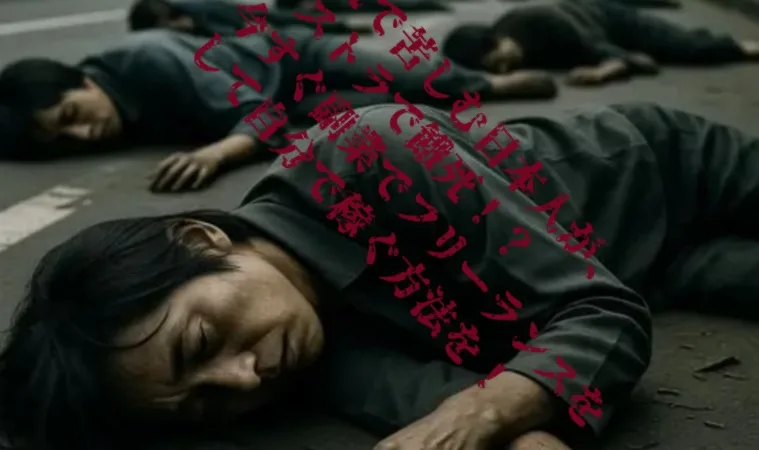 重税で苦しむ日本人が、リストラで食べていけない！？今すぐ副業でフリーランスをして自分で稼ぐ方法を！