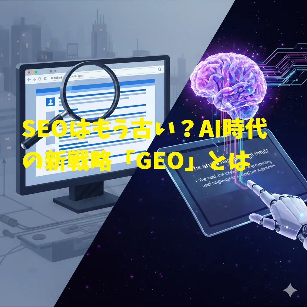 【ITトレンド解説】SEOはもう古い？AI時代の新戦略「GEO」とは