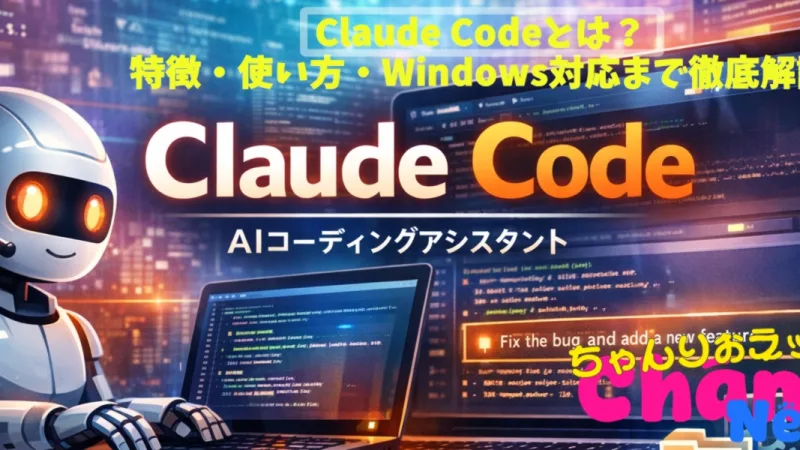 【2026年版】Claude Codeとは？特徴・使い方・Windows対応まで徹底解説