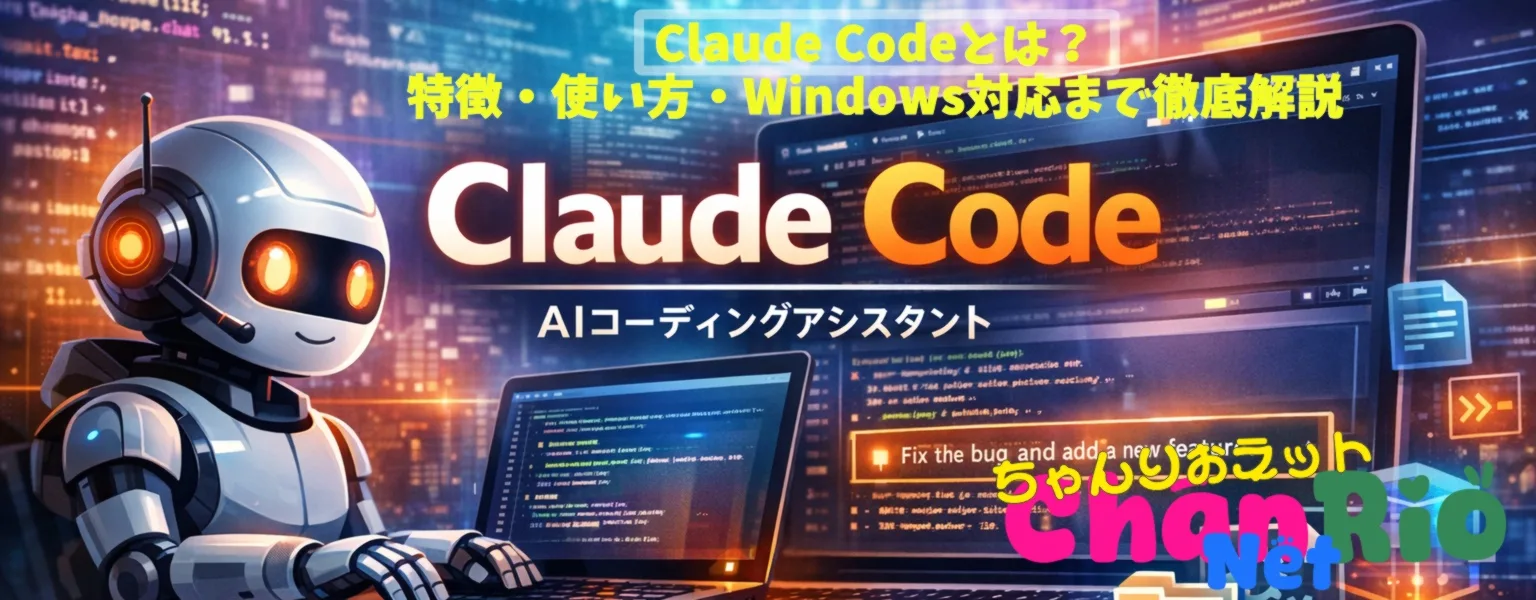 【2026年版】Claude Codeとは？特徴・使い方・Windows対応まで徹底解説