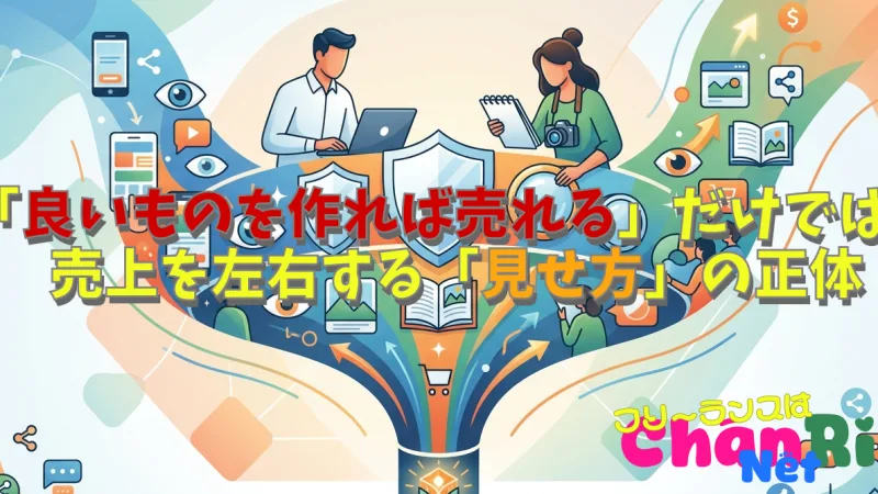「良いものを作れば売れる」だけでは！売上を左右する「見せ方」の正体