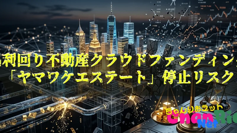 高利回り不動産クラウドファンディング「ヤマワケエステート」停止リスク