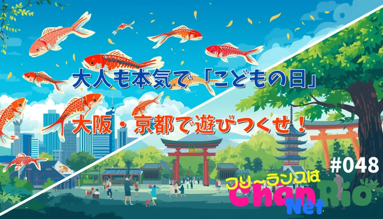 大人も本気で「こどもの日」大阪・京都で遊びつくせ！#048