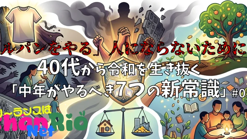 40代から令和を生き抜く「中年がやるべき7つの新常識」#055