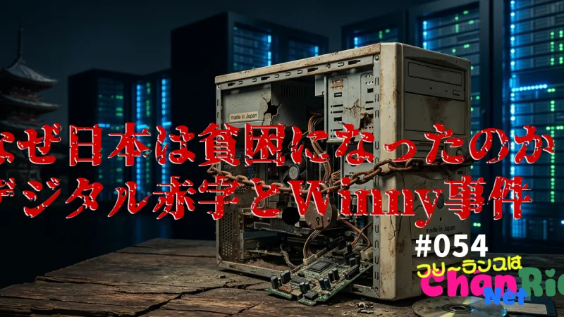 なぜ日本は貧困になったのか？デジタル赤字とWinny事件 #054