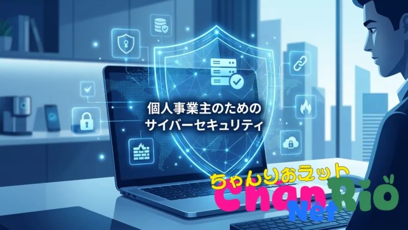 個人事業主・フリーランスを守る！今すぐ実践して欲しいサイバーセキュリティ